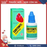 Thuốc trợ tim dạng nước Cortonyl OPC | Chai 25ml