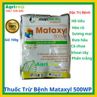 Thuốc trừ bệnh Mataxyl 500WP 100g-, hoạt chất Metalaxyl cao nhất thị trường AgriHG