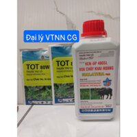 Thuốc Trừ Cỏ CHÁY MALAYSIA 900ML+2 GÓI TOT 80WP(25 GRAM)-TRỪ chác lát,lá rộng,cỏ dại tận gốc