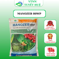 Thuốc Trừ Nấm Bệnh Chết nhanh, Rỉ sắt, Thán thư, Đốm lá, Sương mai Manozeb Xanh 80WP-Gói 1kg