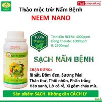 Thuốc trừ nấm bệnh sinh học NEEM NANO