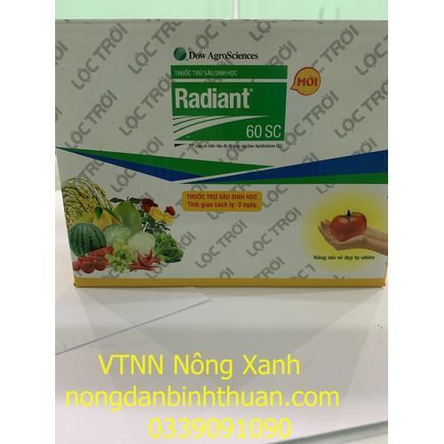 Thuốc trừ sâu sinh học Radiant 60sc - 15 ml