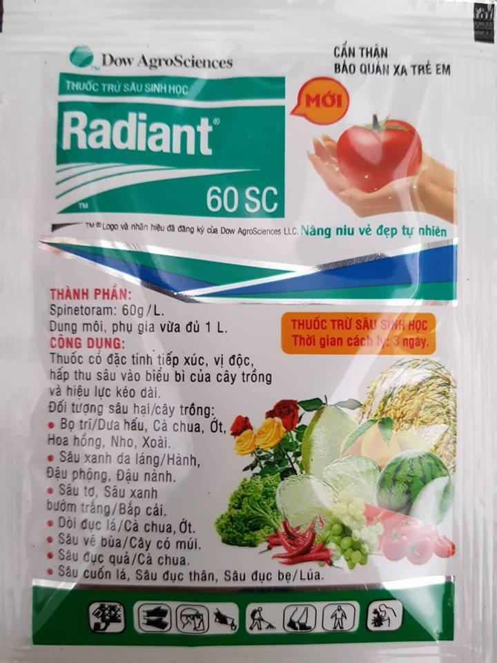 Thuốc trừ sâu sinh học Radiant 60sc - 15 ml
