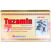 Thuốc Tuzamin, trị phong thấp, đau lưng, đau thần kinh tọa