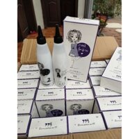 Thuốc uốn lạnh mùi thơm nhanh xoăn và mền tóc cặp 300mlx2