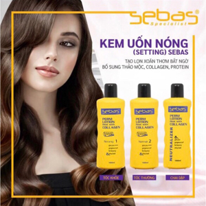 Thuốc uốn nóng Setting Sebas - 1000ml
