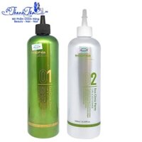 Thuốc uốn phục hồi tóc Eco Clinic Perm Sophia Platinum 500mlx2 - NK