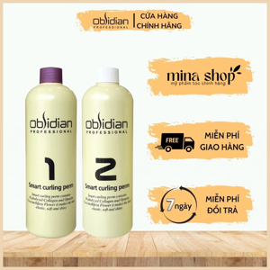 Thuốc uốn tóc 3D Obsidian uốn lạnh và uốn nóng - 500ml