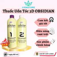 Thuốc uốn tóc 3D OBSIDIAN 500ml uốn nóng lạnh phục vụ salon , baber