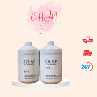 Thuốc uốn tóc đa năng Olap Collgen 800ml x 2 - Thuốc uốn tóc lạnh, nóng