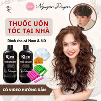 Thuốc uốn tóc không nhiệt tại nhà dành cho cả Nam và Nữ, có kèm dụng cụ và video hướng dẫn | Nguyenduyendaily