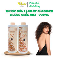 Thuốc uốn tóc lạnh HT 16 POWER hương nước hoa, mau xoăn 720ml