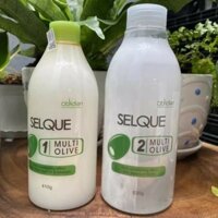 Thuốc uốn tóc Olive ( uốn lạnh ) Selque Obsidian cao cấp