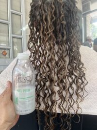 thuốc uốn tóc tại nhà, thuốc uốn lanh gel siêu xoăn không mùi 7Zero 530ml Az008