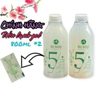 Thuốc uốn tóc tại nhà, thuốc uốn lanh GEL Bibop không mùi cao cấp 800ml AZ008