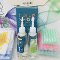 Thuốc uốn xoăn color show hàn quốc tại nhà và phụ kiên uốn tóc