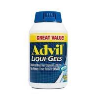 Thuốc uống giảm đau nhanh chóng Great Value Liqui Gels 200mg Advil Hộp 200 Viên