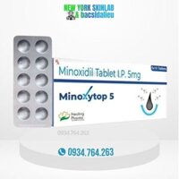 Thuốc uống mọc tóc Minoxidil 5mg (50 viên) Minoxytop hãng Healing Pharma [Date 2028]