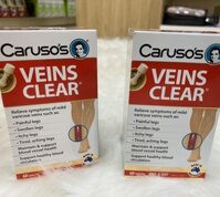 Thuốc uống Thuốc điều trị suy giãn tĩnh mạch Caruso’s Veins Clear