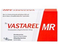 Thuốc Vastarel MR (Trimetazidine 35mg) điều trị nhồi máu cơ tim, chóng mặt