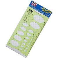 Thước Vẽ Kỹ Thuật, Thước Elip, Ellipse Template Ruler E-606