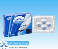 Thuốc Viagra 100mg điều trị rối loạn cương dương (Hộp 4 viên)
