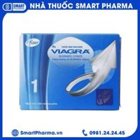 Thuốc Viagra 50mg Pfizer điều trị rối loạn cương dương (1 vỉ x 1 viên)