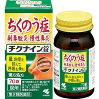 Thuốc viêm xoang Chikunain Nhật Bản 224 viên