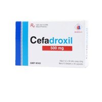 Thuốc viên nang cứng Cefadroxil 500mg Domesco điều trị viêm họng, viêm phế quản – 2 vỉ x 10 viên