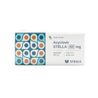 Thuốc viên nén Acyclovir 400mg điều trị nhiễm virus Herpes simplex, Varicella Zoster – 7 vỉ x 5 viên