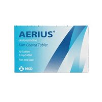 Thuốc viên nén Aerius 5mg Schering điều trị viêm mũi dị ứng, ngứa, mày đay – 1 vỉ x 10 viên