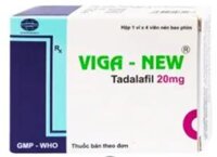 Thuốc Viga-New 20mg Armephaco điều trị rối loạn cương dương (1 vỉ x 4 viên)