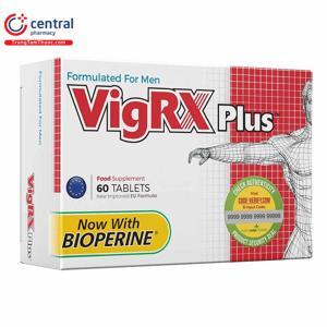 Thuốc Vigrx Plus tăng cường sinh lý nam giới hộp - 60 viên