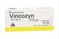 Thuốc Vincozyn plus – Dự phòng và điều trị bệnh thiếu Vitamin nhóm B (Hộp 1 vỉ x 10 ống x 2ml)