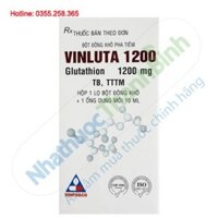 Thuốc Vinluta Glutathione 1200mg bột đông khô pha tiêm