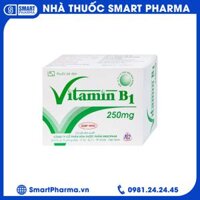 Thuốc Vitamin B1 250mg Mekophar điều trị tình trạng thiếu Vitamin B (10 vỉ x 10 viên)