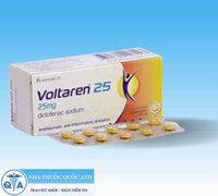 Thuốc Voltaren 50 mg điều trị viêm đau xương khớp (hộp 10 vỉ x 10 viên)