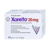 Thuốc Xarelto 20mg Bayer điều trị dự phòng đột quỵ (14 viên)