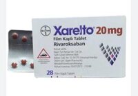 Thuốc Xarelto 20mg (Rivaroksaban) Bayer điều trị dự phòng đột quỵ (Hộp 2 vỉ x 14 viên)