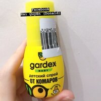 Thuốc xịt chống muỗi GADEX-Hàng nội địa Nga 50ml