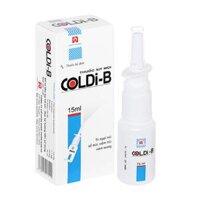 Thuốc xịt mũi Coldi-B trị viêm xoang, viêm mũi, nghẹt mũi, sổ mũi, hắt hơi (chai 15ml)