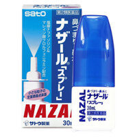 Thuốc xịt mũi đặc trị viêm xoang Nazal Sato Nhật Bản 30ml
