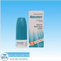 Thuốc xịt mũi Nasonex  – Điều trị viêm mũi