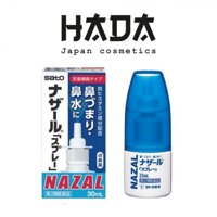 Thuốc xịt mũi Nazal Nhật Bản 30ml