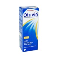 Thuốc xịt mũi Otrivin 0.05% GSK giảm triệu chứng nghẹt mũi, viêm mũi dị ứng (10ml)