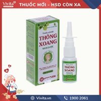 Thuốc xịt mũi trị viêm xoang Thông Xoang Nam Dược | Chai 15ml