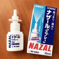 Thuốc xịt mũi trị xoang Nazal 30ml Nhật bản