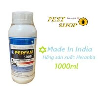 Thuốc xịt muỗi y tế, thuốc diệt côn trùng Perfam 500EC chai 1L Không Mùi - Nhập khẩu Ấn Độ