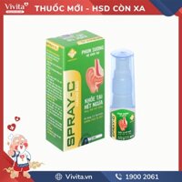 Thuốc xịt tai làm sạch ráy tai Spay-C | Chai 15ml