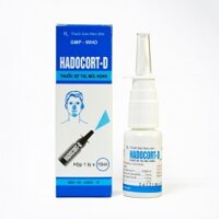 Thuốc xịt tai, mũi, họng Hadocort D, Chai 15ml